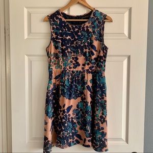 Peruvian Connection Silk Dress sz 8 w/pockets!